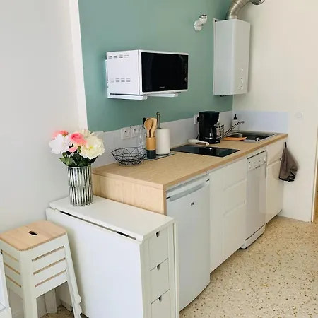 Apartmán Climatise 4 Personnes, Place De Parking Privee, Rdc Avec Terrasse, A 10 Min A Pied